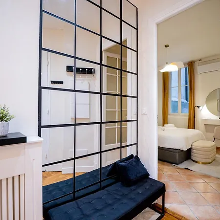 Grand 2p 52m2 Centre Nice-gare 3min-clim-6 Pers-plage 8min Apartment *