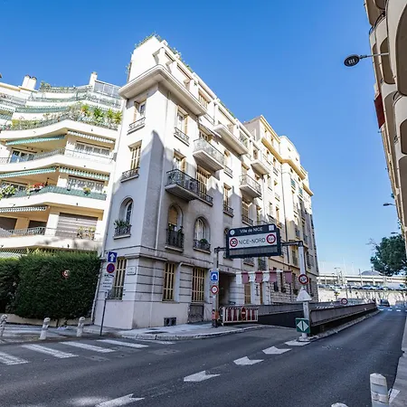 Apartment Grand 2p 52m2 Centre Nice-gare 3min-clim-6 Pers-plage 8min