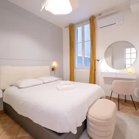 Grand 2p 52m2 Centre Nice-gare 3min-clim-6 Pers-plage 8min Apartman